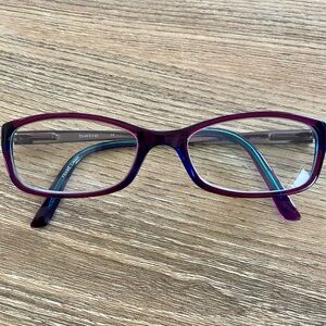 Bebe Envy Designer Eyeglasses Frames (5044) Purple Crystal (513) w/ Case